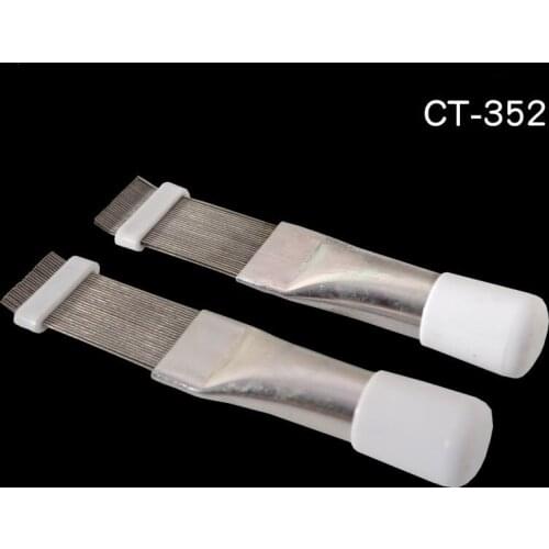 1 pcs Air Conditioning Cleaning Radiator Comb Stainless Steel Fin Straightener Air Conditioning Repair Scum Brush Clean Tools