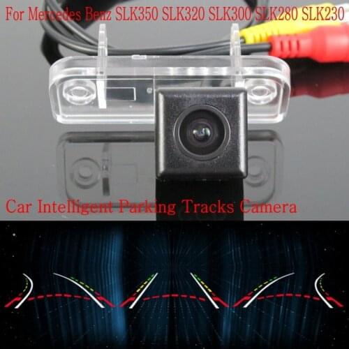 Car Intelligent Parking Tracks Camera FOR Mercedes Benz SLK350 320 300 280 230 / HD Back up Reverse Camera / Rear View Camera