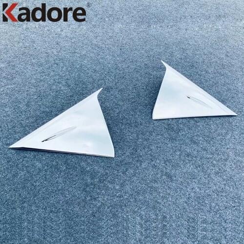 Car Accessories For Toyota Yaris Cross hybrid 2020 2021 Rear Window Cover Trims Car Tail window Strip Accessories