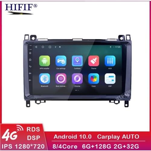 Android 10.0 Car multimedia Player Navigation GPS radio for Mercedes Benz B200 A B Class W169 W245 Viano Vito W639 Sprinter W906