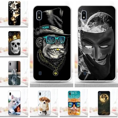 For Samsung Galaxy A10 Case Bumper Back Cover Soft Silicone Cute Phone Case for Samsung Galaxy A10 A 10 A105F A105G Case Covers