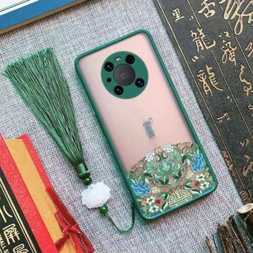 Fashion Mobile Case For Huawei Mate 40 Pro Phone Case Mate40 Pro Cover For Huawei Mate40Pro Chinese Fashion Style With tassels