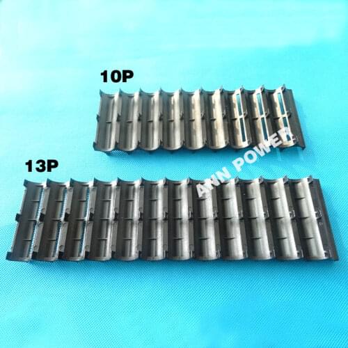 18650 battery 10P 13P holder for 10S 36V 13S 48V battery pack 2*10 2*13 plastic holder 18650 lithium battery bracket