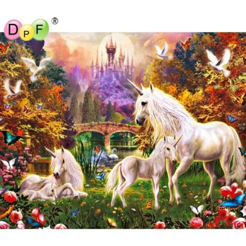 Dpf Promotion Limited Kits Diamond Embroidery Crafts Garden Animals Diy Painting Stitch Decorative Rhinestone Pasted Full