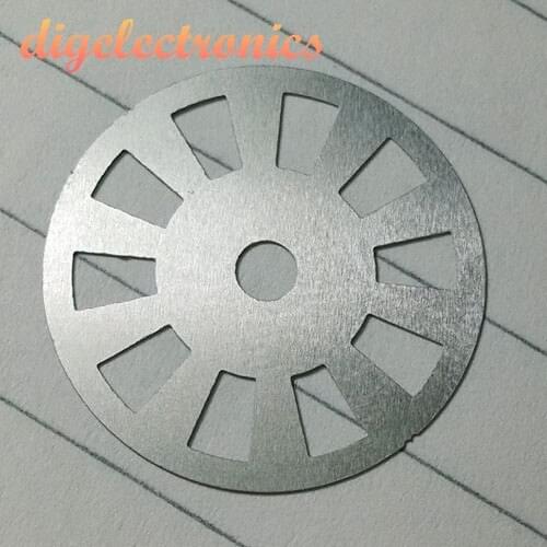 NO.13 Photoelectric Speed Sensor Meter Wheel Meter Speed Measuring Wheel for Photoelectric Encoder Competition Smart Model Car