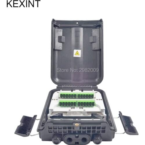 KEXINT 16 core Termination Box FTTH Fiber Optic Distribution Box High Quality Fiber Optic Terminal Box SUITABLE FOR LGX SPLITTER