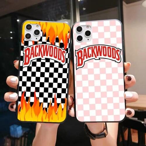 Fashion Backwoods Checkerboard Plaid TPU Phone Case For iPhone 12pro 11Pro XS MAX 7 8 6S plus SE 2020 XR X 12mini Silicone Cover