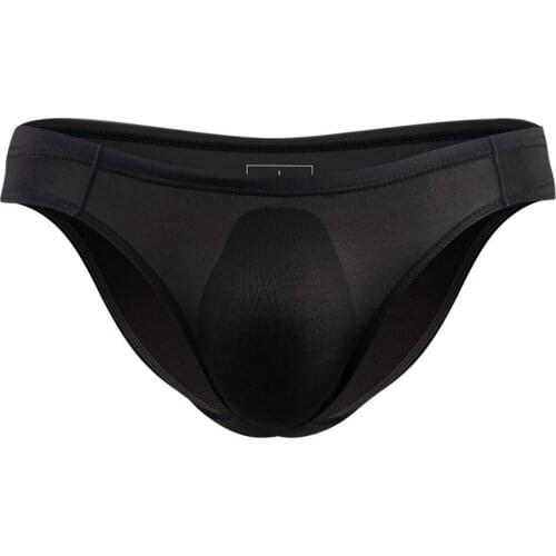 New Mens Briefs Underwear Male Ice Silk Solid Underwear Sexy Underpants Plus Size Young Gay Cuecas Breathable Penis For Man