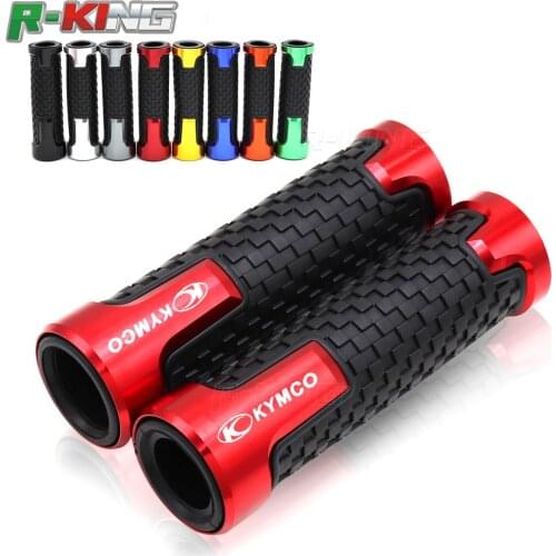 7/8" 22mm Motorcycle handle grips racing handlebar grip For Kymco DownTown 350 300i Xciting 250 CK250T 300 CK300T 400 500RI