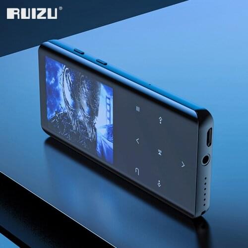 Newest MP3 Player RUIZU M1 Bluetooth Sport MINI MP3 Player Portable Audio 8GB with Built-in Speaker FM E-Book Music Players