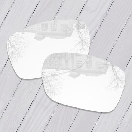 E.O.S Replacement Lenses for Oakley Big Taco OO9173 Sunglasses - HD Clear Non Polarized