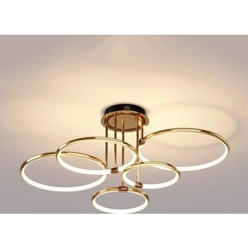 Modern Led Chandelier Lighting Nordic Luxury Living Room Ceiling Lights Bedroom Decoration Chandeliers Dining Room Hanging Lamps