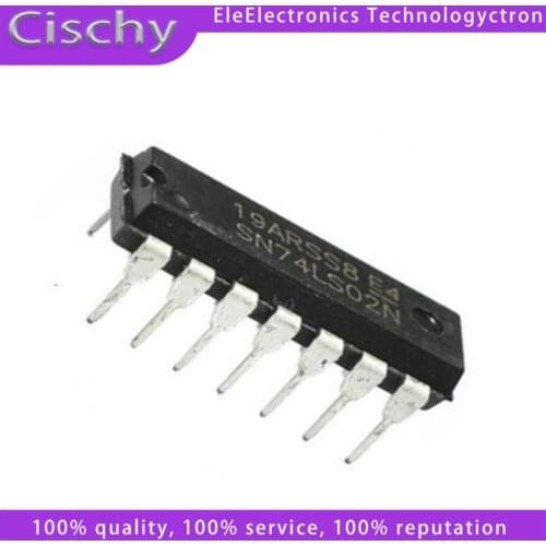 10pcs HD74LS02P HD74LS02 SN74LS02N 74LS02 SN74LS02 DIP-14 In Stock