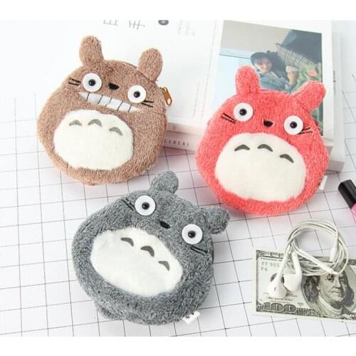 10 pieces NEW MY TOTORO Coin Purse & Wallet Pouch Case BAG ; Keychain Bags Pouch Makeup Holder BAG Women Handbag