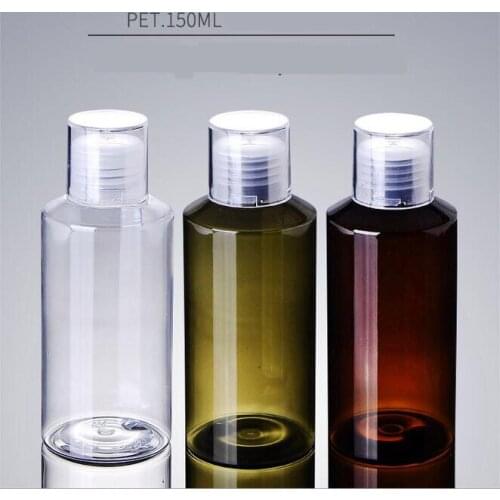 150ml cream lotion cosmetic container travel kits empty plastic bottle with screw cap Essential Oil Packaging Shower Gel Bottles