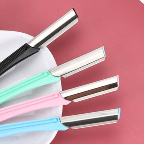 3 PackBeauty Makeup Eyebrow Shaver Mesh Stainless Steel Eyebrow Shaver Beginner Eyebrow Shaver Feather Blade Shaver