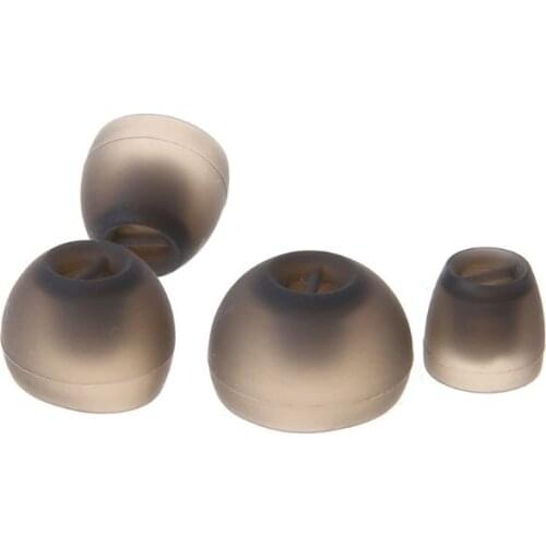 4 Pairs Soft Silicone Earphone Case In Ear Earbuds Cover Eartips Replacement for Sennheiser Momentum Headphone