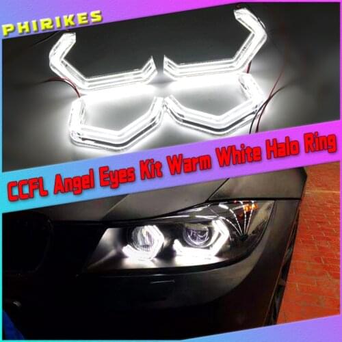 4Pcs LED M4 Style Angel Eyes Halo Rings Car Light Running Lamps DRL For BMW X3 E83 F25 X5 E70 F15 F85 X6 E71 E72 Z4 E85 E86 E89