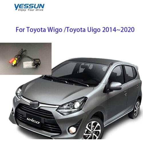 Car Parking system Rear Camera For Toyota Wigo Toyota Uigo 2014 2015 2016 2017 2018 2019 2020 CCD license plate camera