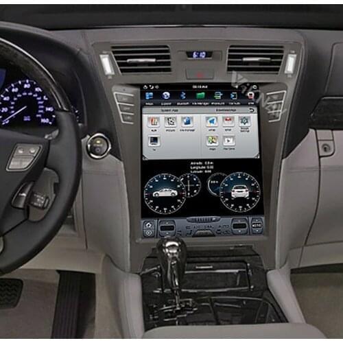 Car gps navigation multimedia player for lexus ls460 2006-2012 android radio head unit car audio hd touch screen autoradio