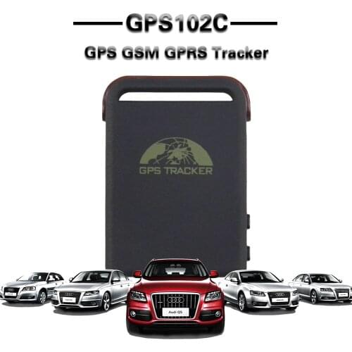 Car GPS tracker GPS102C TK102C for vehicle GPS LBS Locating Real-time tracking High Accuracy tracking locator SOS Movement alert
