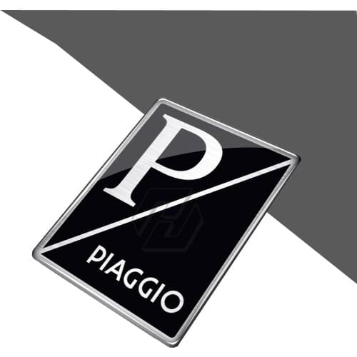 3D Black Motorcycle Decal Emblem Logo Case for PIAGGIO APE Vespa 946 125i 150i ET2 ET4 Granturismo 125 200