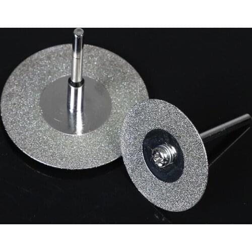 10pcs Grinder Emery Cutting Disc Jade Cutting Polishing Slices DIY Sanding Tools Diameter 16/18/20/22/25/30/35/40/50/60mm
