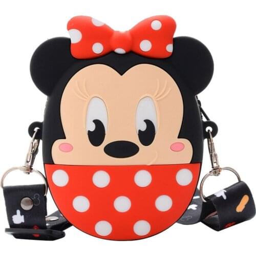Disney Hot Cartoon Women handbags melody anime cartoon PU little girl messenger bag travel Storage bags Mickey Mouse
