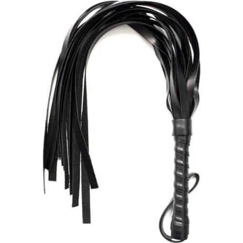 Erotic Toys Leather Whip Sexy Flogger Couples Whip Flogger Tails Fetish Adult Games Bondage Restraints SM Pleasure Sex Product