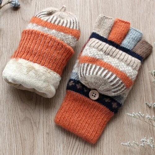 KLDYA Women's Fingerless Gloves