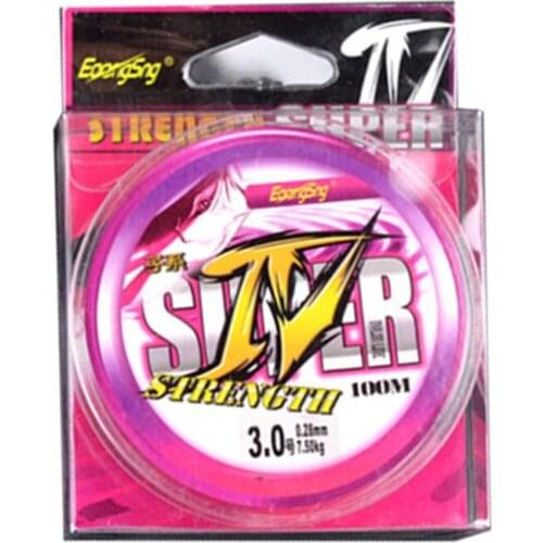 100M Fishing Line Extreme Strong Monofilament Rock Sea Fishing Line Strong Pull Invisible Nylon Fishing Lines