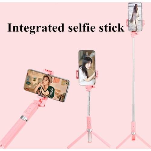 Portable Monopod 3 in 1 Wireless Bluetooth Selfie Stick + Mini Selfie Tripod with Remote Control For iPhone X 8 7 6s plus