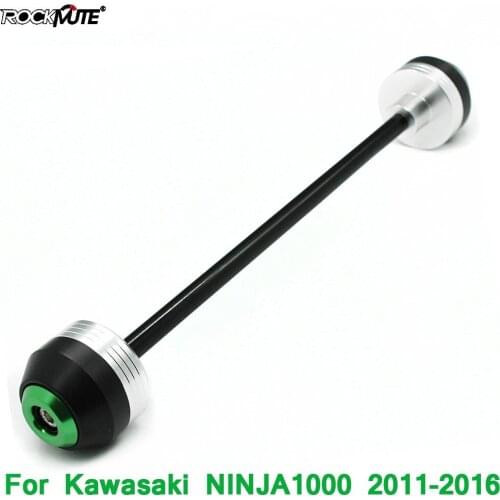 POM Front Axle Fork Crash Sliders For Kawasaki NINJA1000 2011-2016 Motorcycle Circle Decoration Wheel Falling Protector