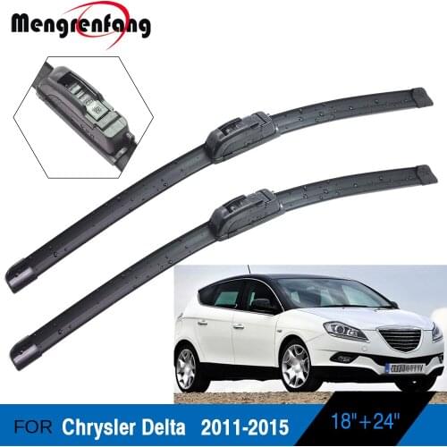 Car Front Windscreen Wiper Soft Rubber Frameless Wiper Blade For Chrysler Aspen 2007 2008 2009