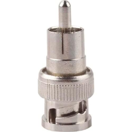 BNC Male to RCA Male Coax Cable Converter Adapter for CCTV Camera