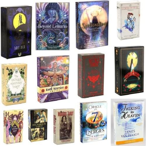 Tarot Cards Deck Mysterious Divination Rider Manara Romance Angels Modern Witch Board Cards For Party Game