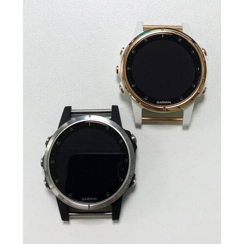 Original Garmin Fenix 5S PLUS LCD Sapphire Screen For GARMIN Fenix5splus Watch Front Shell Watch Glass Repair Replacement Parts