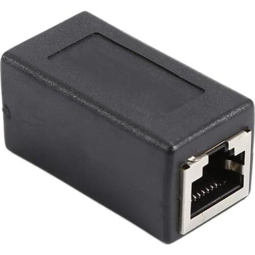 1pc RJ45 Connector Female To Female Ethernet CAT6 Coupler Cat7 Cat5 Network Cable LAN RJ45 UTP Inline Conector Extender Adapter