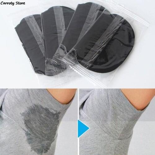 2021 New 14Pcs Black Disposable Underarm Shirt Antiperspirant Protection From Sweat Pads Deodorant Armpit Absorbent Pad
