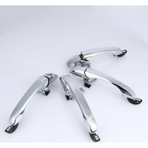 70% Dropshipping!! 4Pcs/Set Door Handles Stable Performance Easily Install ABS Outer Exterior Door Handle 4589009AH 4589009AD f