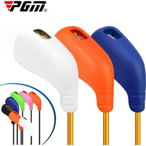 8Pcs Golf Iron Head Cover TPE Open Window Waterproof Golf Headcover Blue Black Orange Pink White Green Head Protector