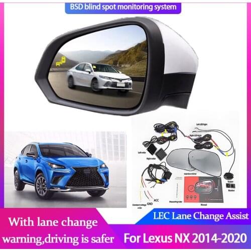 Car BSA BSM BSD for Lexus NX 2014-2020 Blind Spot Radar Detection System Microwave Sensor Change Driving Reversing Radar Sensor
