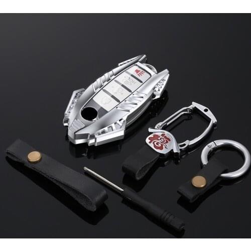 Zinc Alloy Car Key Cover Case For Nissan Altima Qashqai J10 J11 X-Trail t31 t32 kicks Tiida Pathfinder Murano Note Juke