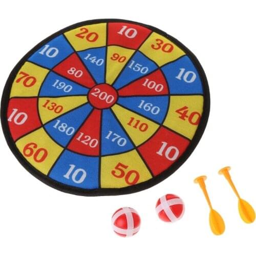 Boomerang ABS Darting Sports Toys Fabric Dart Board Set Kid Ball Target Game For Children Security Toy Throwing Sport Toy