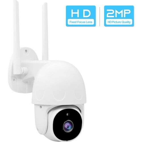Surveillance Cameras With WifiDome IP Camera PTZ Two Way Audio 1080P Cameras Outdoor P2P Alarm Auto Tracking Video surveillance