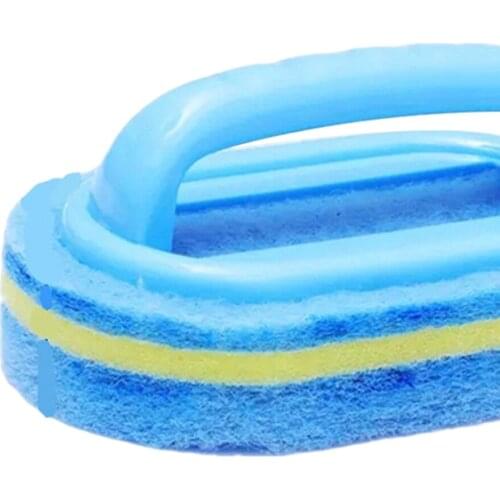Kitchen Sponge Brush Sponge Cleaning Brush Bathtub Tile Glass Cleaning Tool