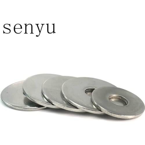 Luhuichang M14 m16 m20 304 Stainless Steel Large Size Flat Washer Bigger Metal Gasket Meson Plain Washers