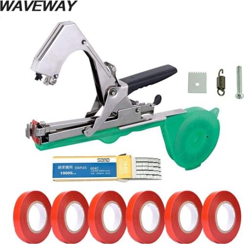 Garter Plants Tying Machine Plant Branch Hand Tying Binding Machine Minced Vegetable Tapetool Tapener Tapes Garden Tools