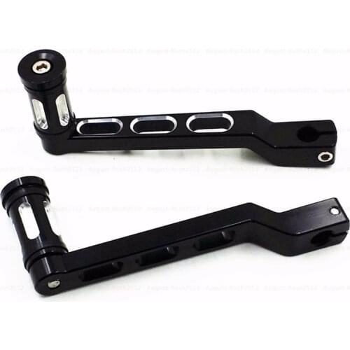 Motorcycle Heel Toe Shift Lever + Shifter Peg For Harley Touring Softail Tri Glide Road King Heritage Springer