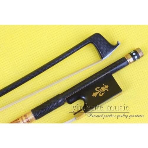 New one High Quality 1pcs Carbon fiber 4/4 Violin Bow Style bone Straight 94